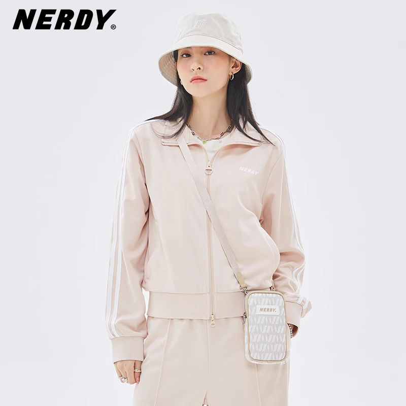 【官旗专享】NERDYNY双杠系列高能感宽松阔腿裤运动套装时尚休闲