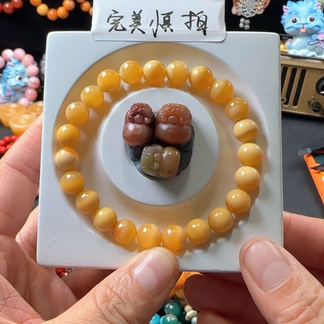【闪购商品】石英质玉手链未镶嵌ﻌ****?