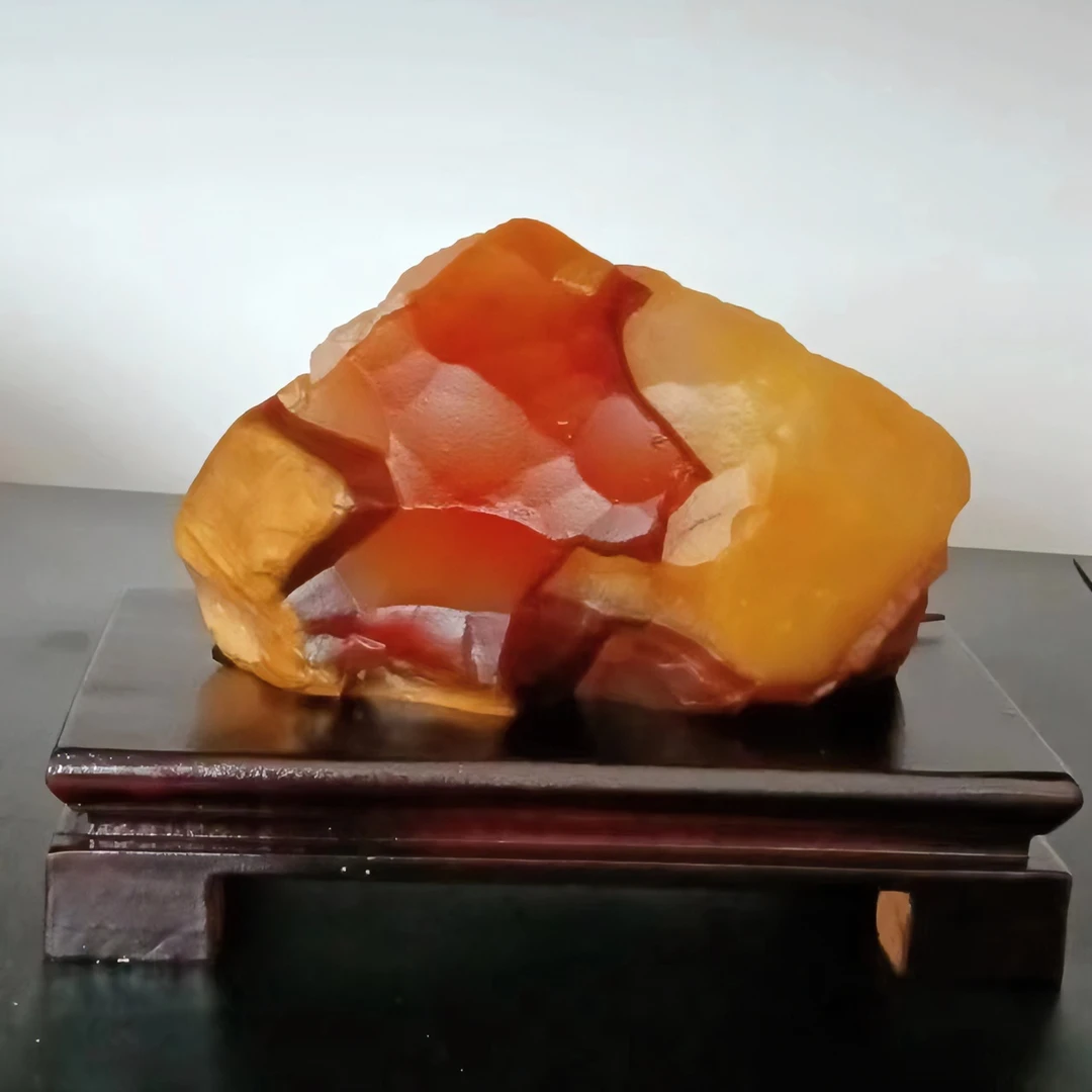 天然戈壁观赏奇石摆件