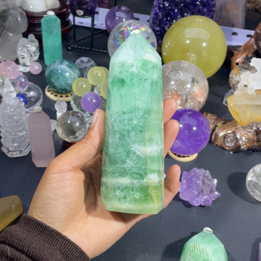 【闪购商品】萤石摆件未镶嵌y****1