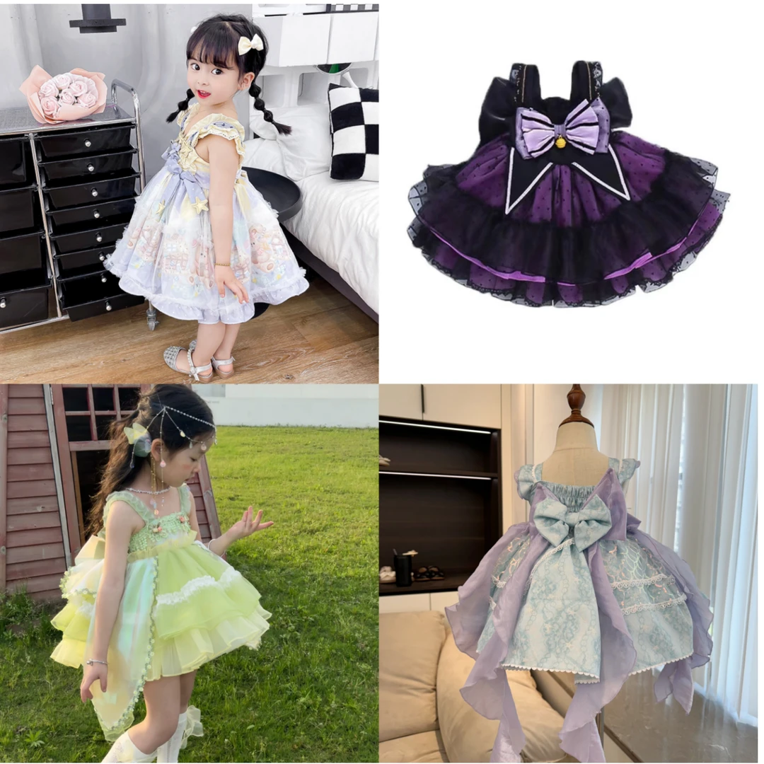 【现货洛丽塔】高级公主裙仙女裙子连衣裙宝宝甜美礼服儿童四季