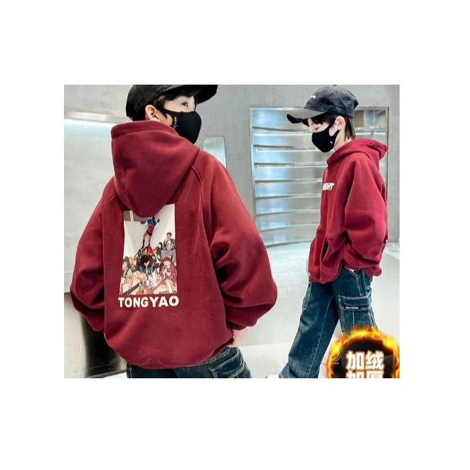 2024加绒加厚潮酷卫衣 XHC989