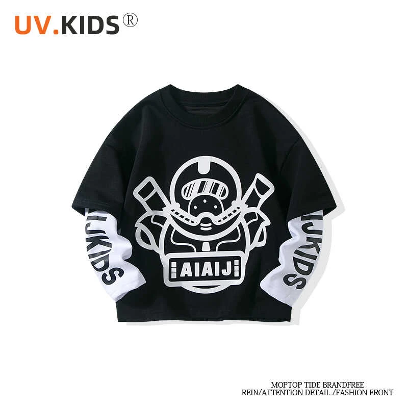 蒋2024摇滚卫衣时尚炸街男童潮牌-CK24007