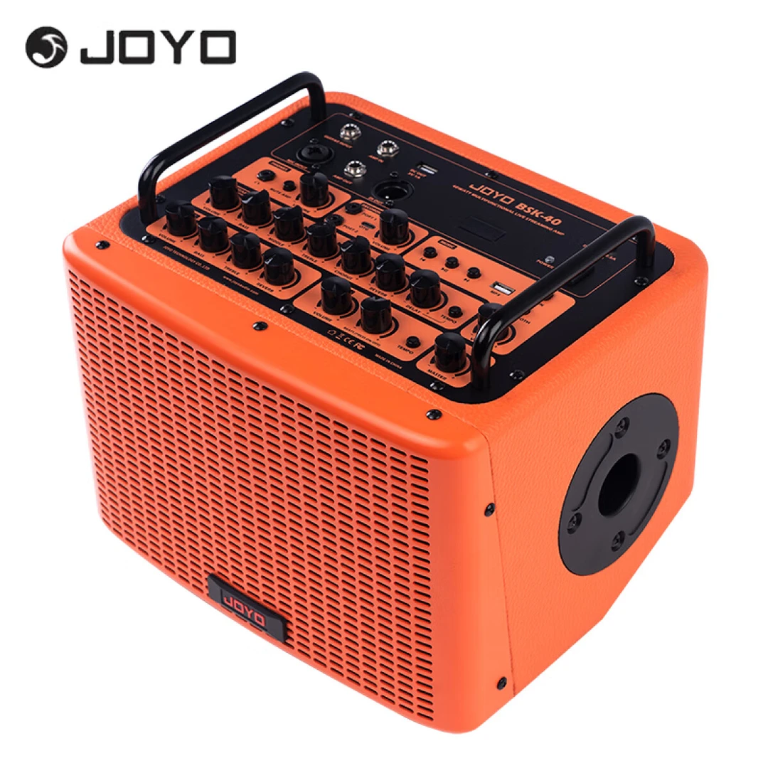 JOYO/卓乐BSK40吉他音箱直播内录民谣充电蓝牙便携音箱户外音响