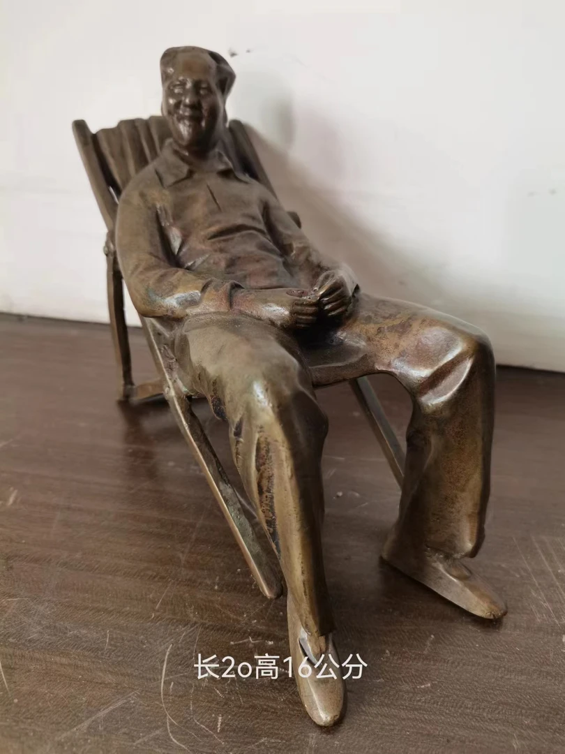 李象群雕塑艺术毛主席铜像