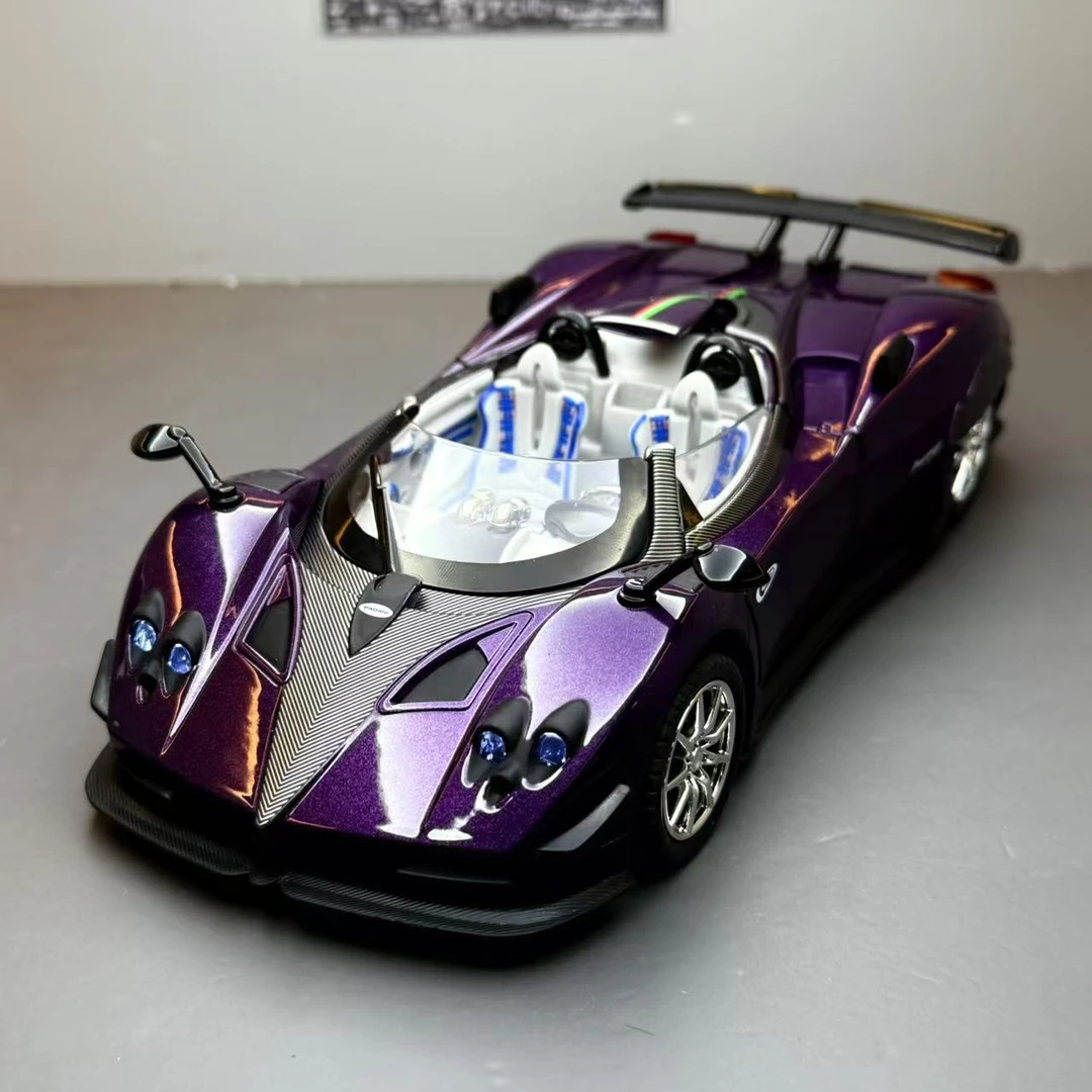 限量款1:24帕加尼zongda宗塔HP合金车模型仿真跑车玩具车模型摆件