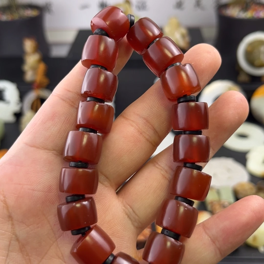 【闪购商品】玛瑙/玉髓颈饰未镶嵌欢**地