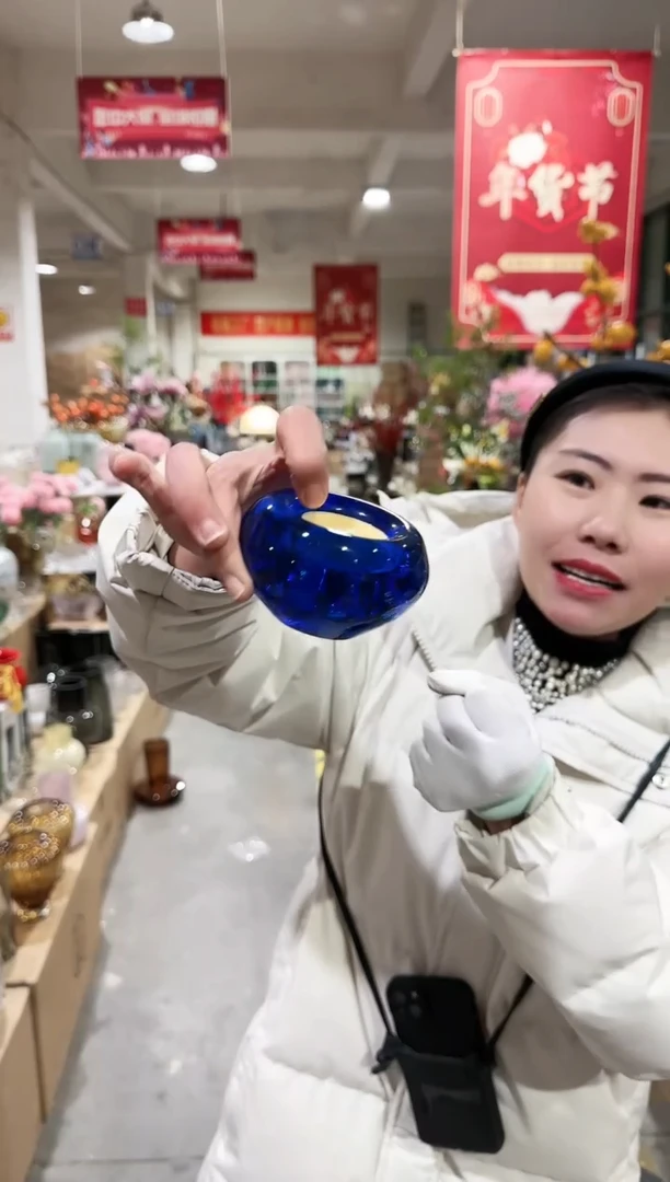 【闪购商品】BC-钻蓝烛台