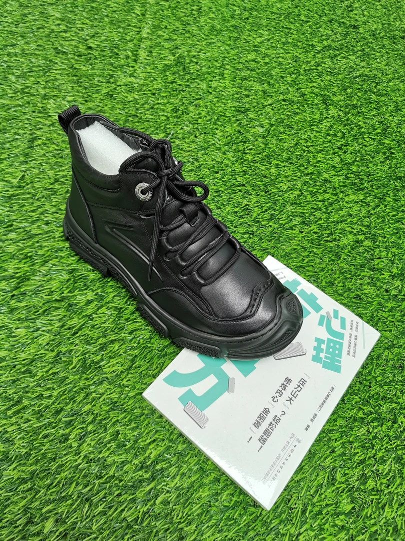 2024冬季牛皮男士棉鞋