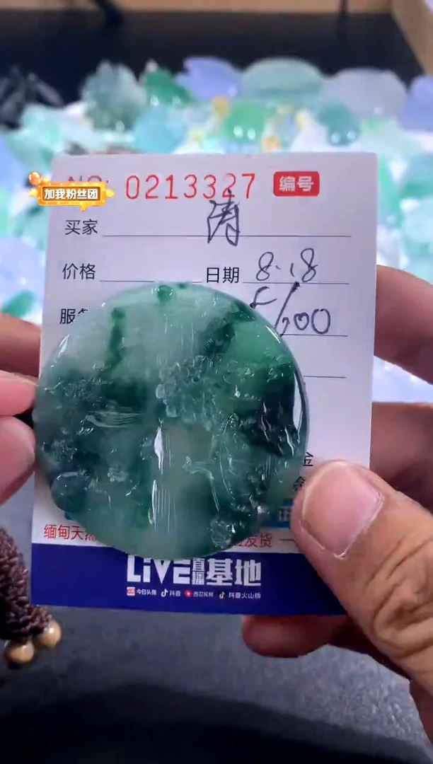 【闪购商品】翡翠颈饰未镶嵌 涛