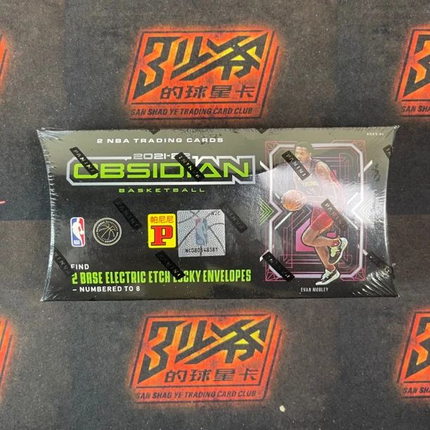 「球星卡」收藏21-22 帕尼尼 黑曜石 幸运信封 8编折射 卡牌现货