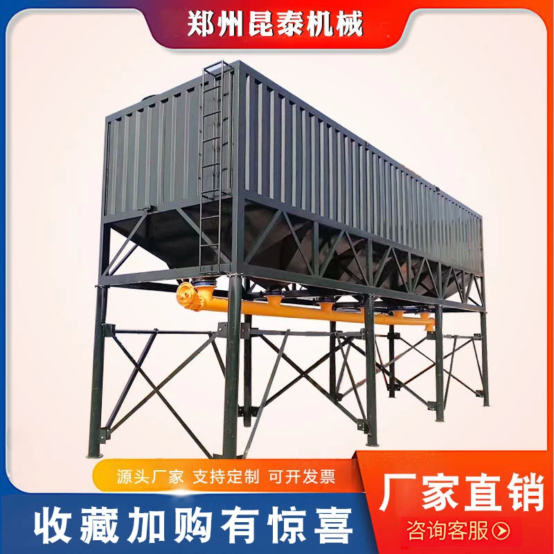 卧式水泥仓水泥罐50/60/80/100吨免基础散装水泥煤灰储料罐可移动