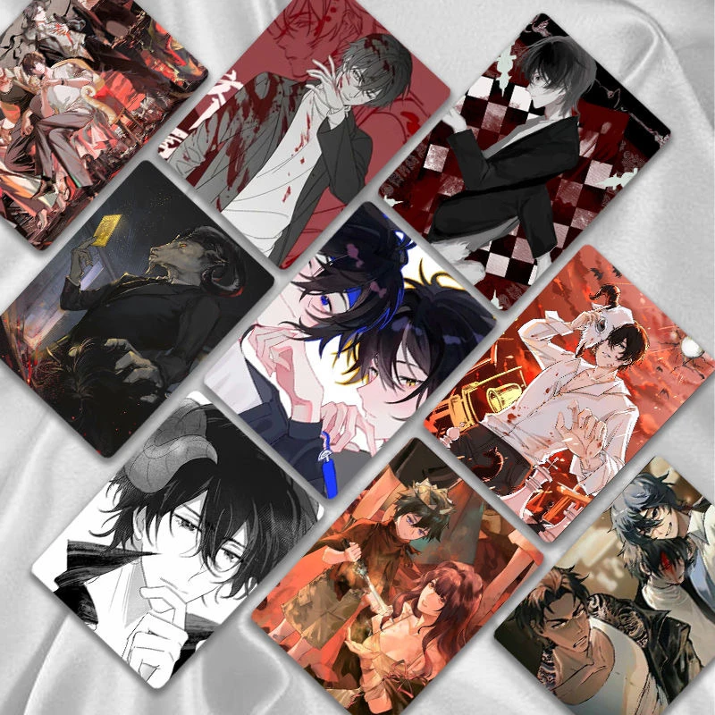 十日终焉镭射小卡齐夏陈俊南周边自印小卡片拍立得LOMO卡明信片