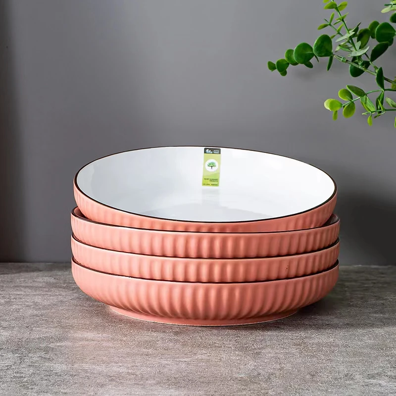 【莫兰迪粉7英寸盘6个装】凳子商家推荐