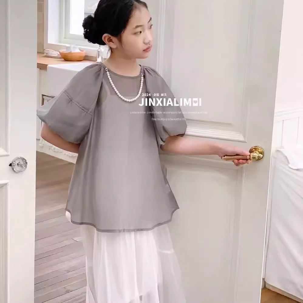 金霞丽美 女童吊带两件套 82453
