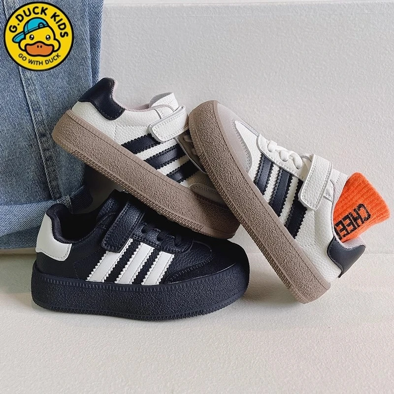 G.DUCK小黄鸭儿童运动鞋2025年春款男童百搭鞋子女童休闲德训鞋