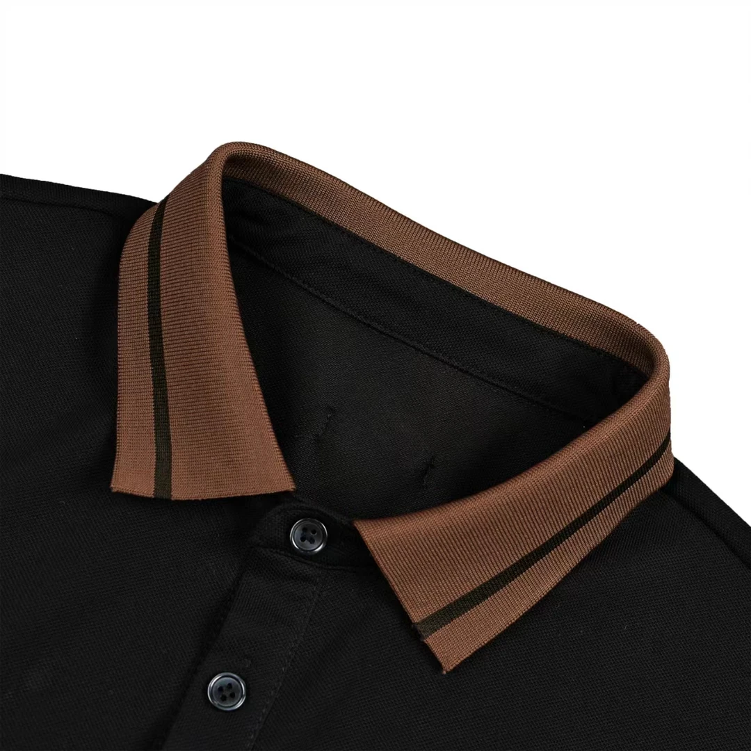 【PK】J-8158-夏季新款短袖商务休闲POLO衫纯色百搭款