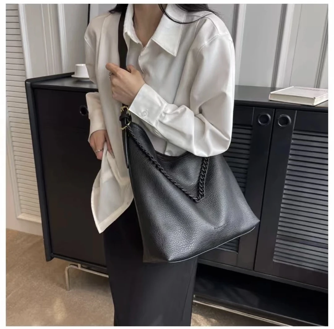 包包大容量2023秋季新款高级感时尚百搭简约休闲单肩斜挎托特女包