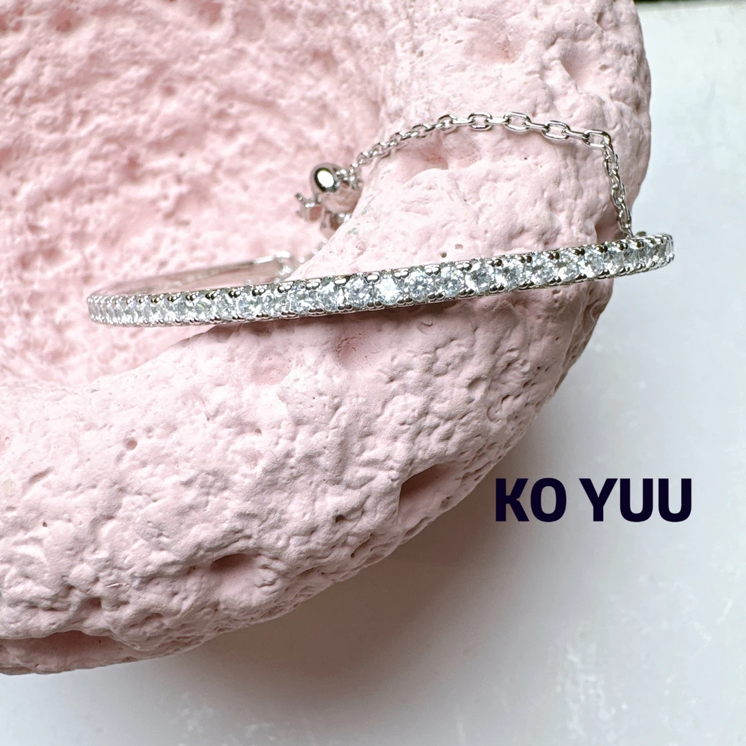 铜合金锆石手链 【雨桐高奢】手链KY00276