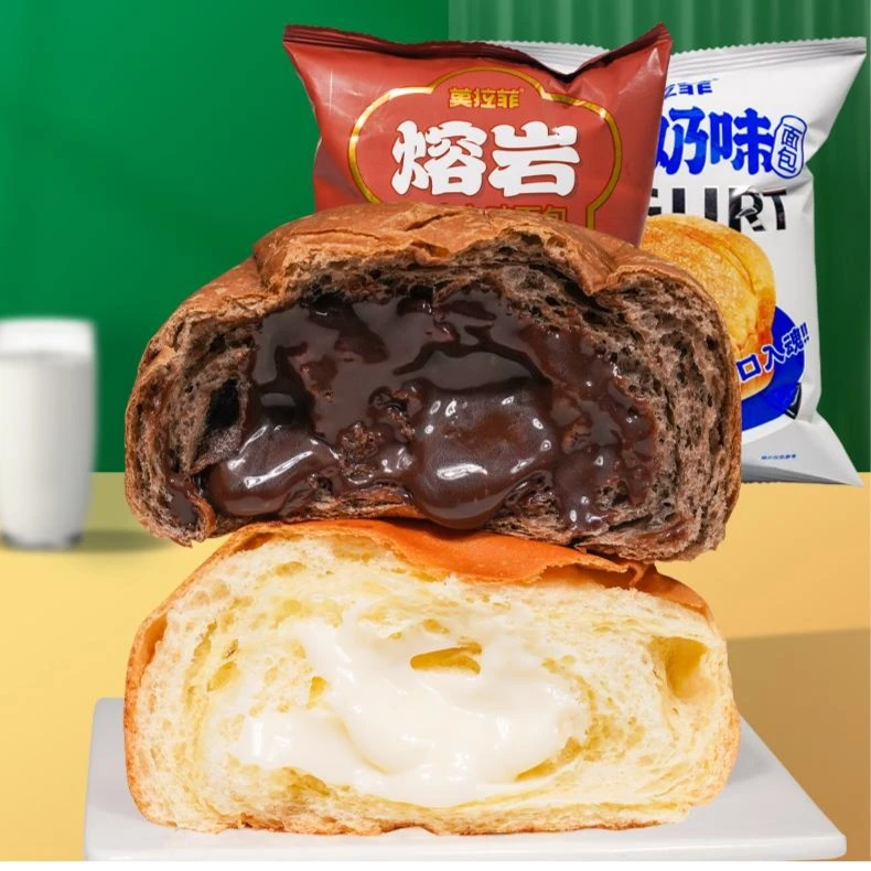 熔岩巧克力面包爆浆面包夹心吐司-xd