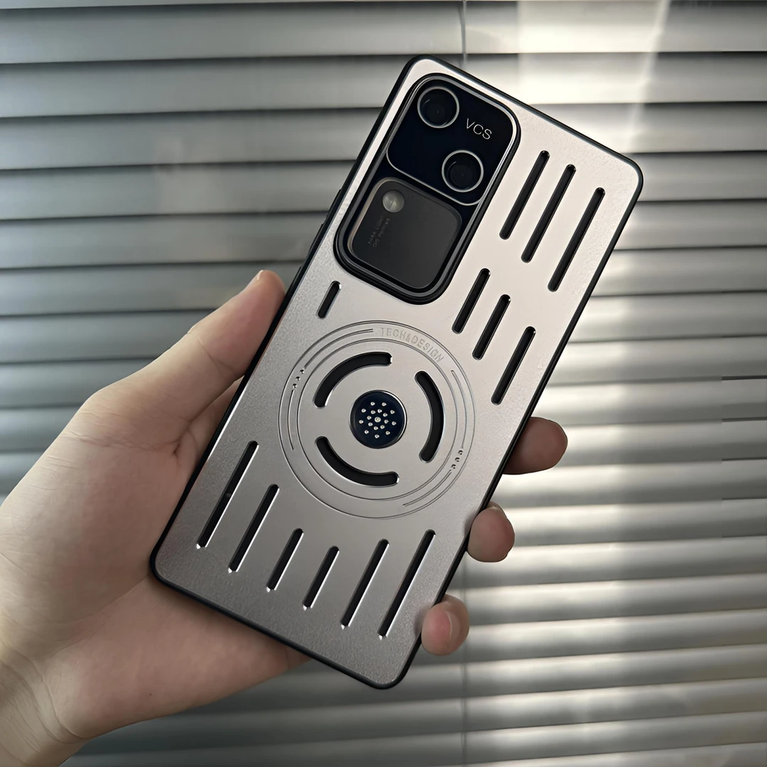 适用于VIVO S18高档散热手机壳【金属散热+香薰+磁吸+镜头全包】