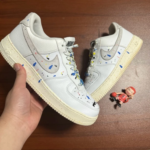 af1空军/多彩泼墨/45码/低帮休闲/购买须看详情页