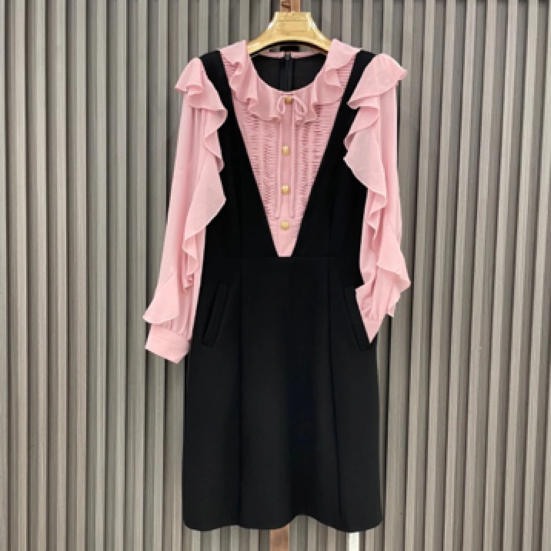 气质减龄B63潮流时尚新款洋气显瘦连衣裙