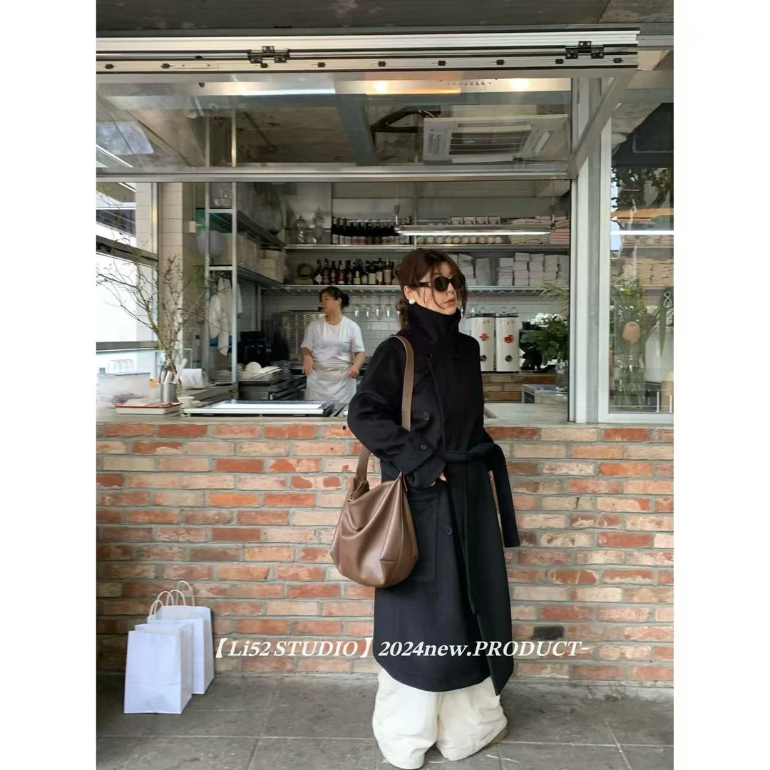 曦曦子清仓【金敏喜大衣】2024ss.长款/时尚百搭秋冬气质#w5063