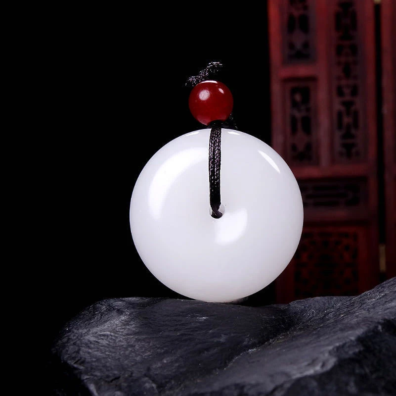 【福利款 】白色平安扣时尚百搭经典情侣简约气质项坠11