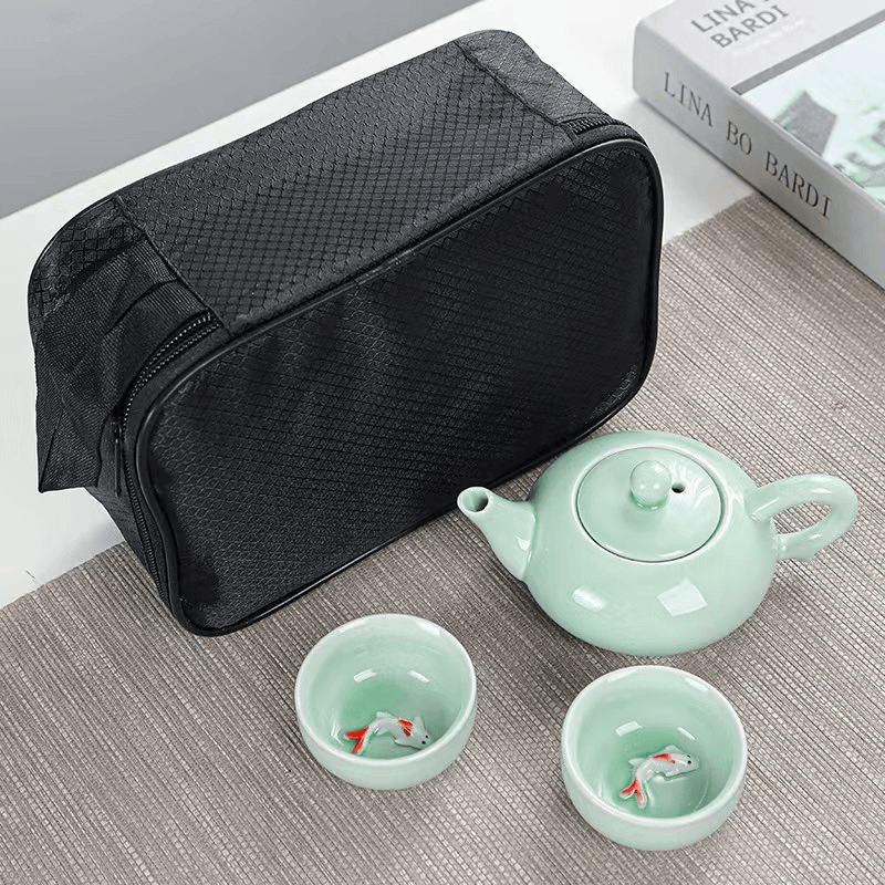 精美陶瓷茶具1套