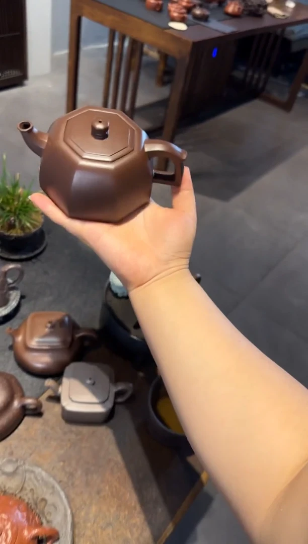 【闪购商品】紫砂茶壶八方井栏