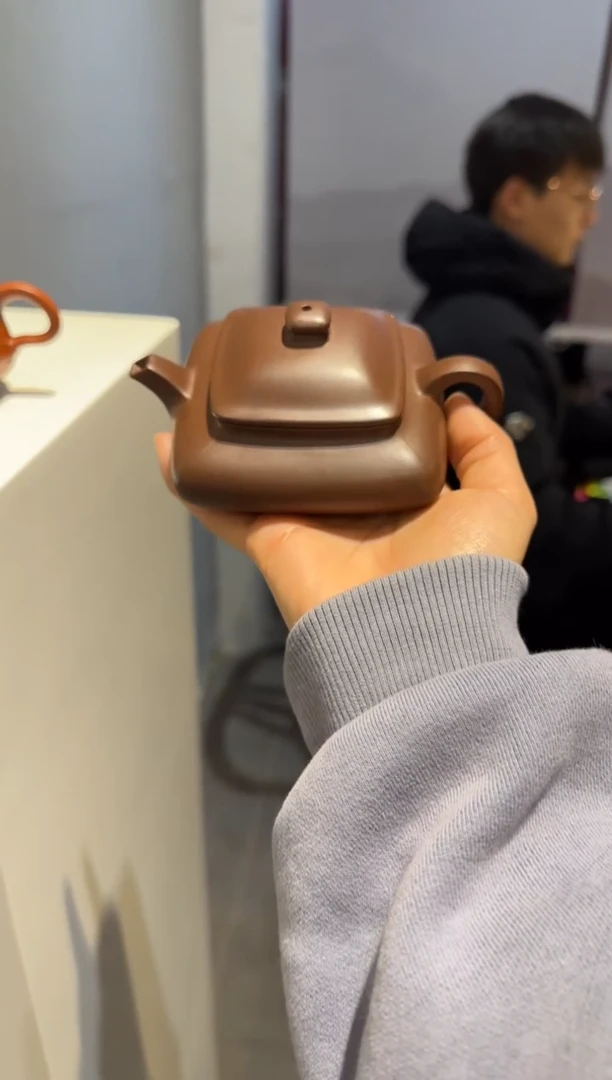 【闪购商品】紫砂茶壶预售寒灰老人 紫泥 140c