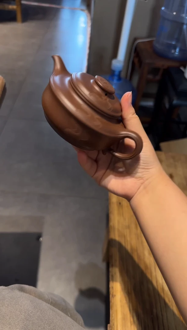 【闪购商品】紫砂茶壶忘忧 底槽青