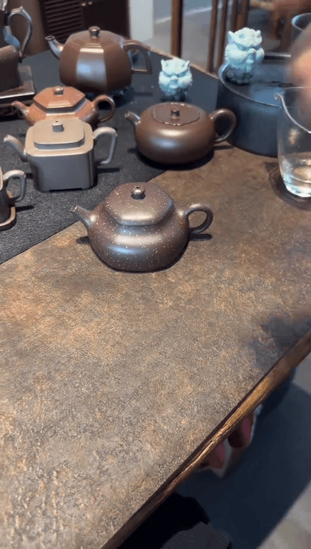 【闪购商品】紫砂茶壶师哥六方静乐