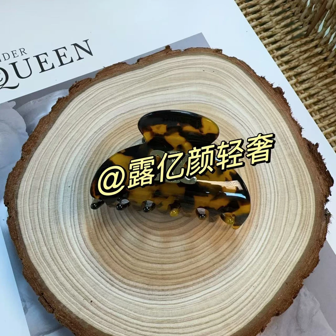 LYY ins风豹纹高级感发夹FJ7016