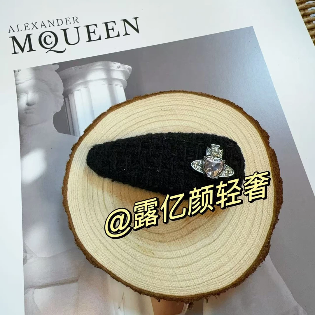 LYY 黑色土星发夹FJ7013