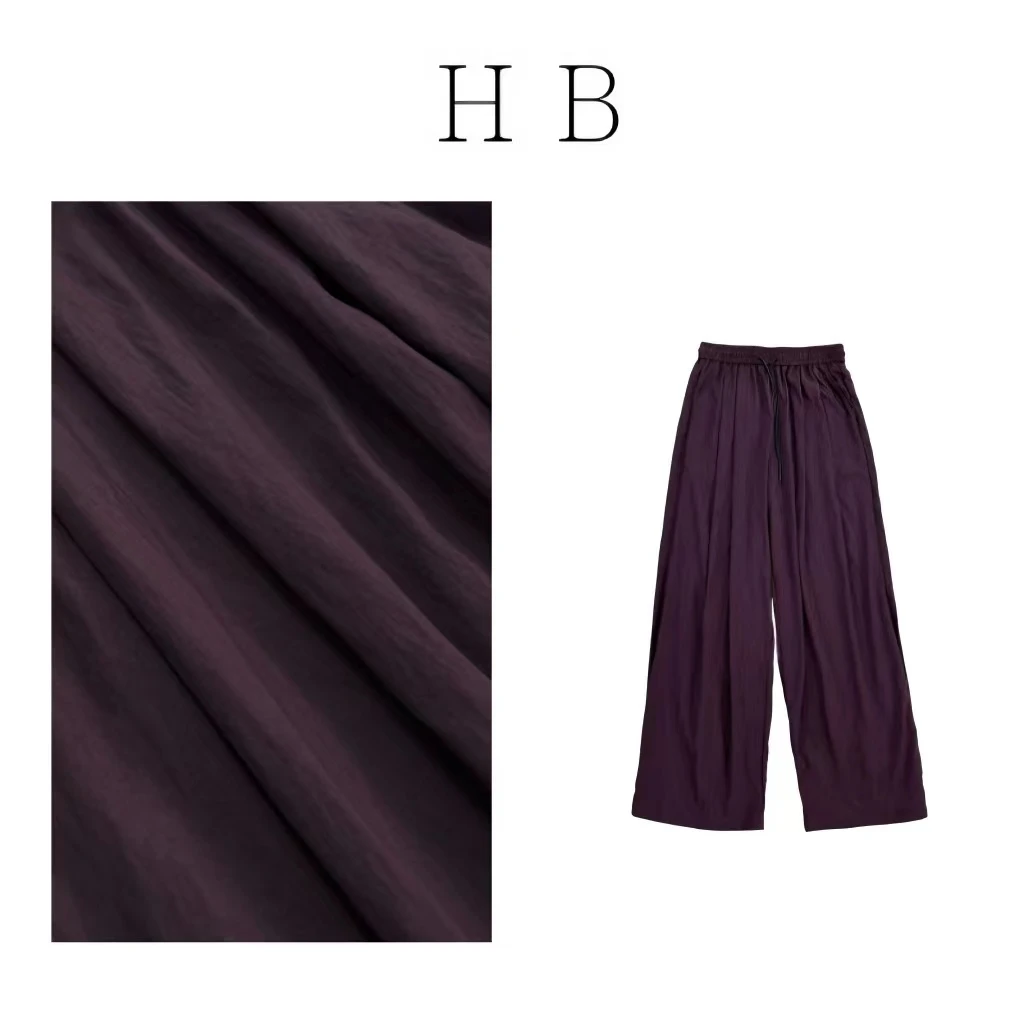 HB【落花为信】3361 阔腿裤显瘦休闲夏季薄款宽松