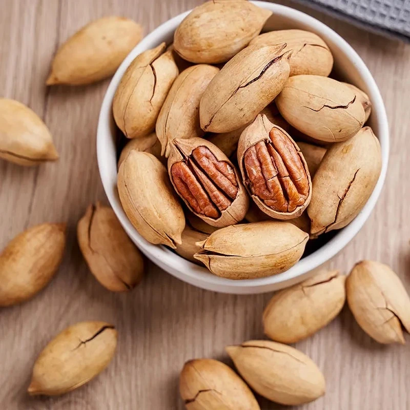 万人囤碧根果新货饱满坚果干果10克罐装袋装美国山核桃香脆长寿果