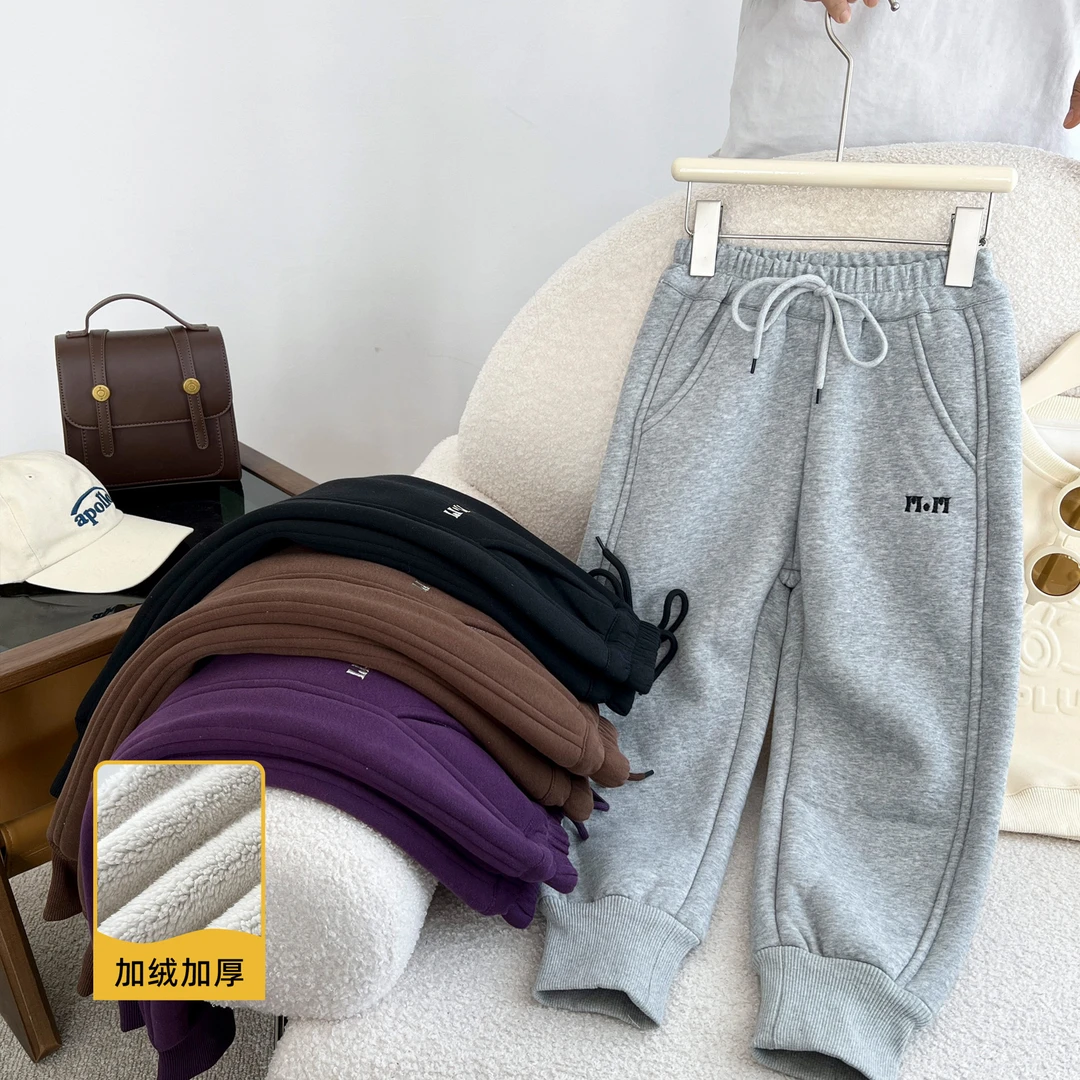 小菲特冬季新款女童装针织运动裤中大童百搭儿童休闲裤JMKD35888