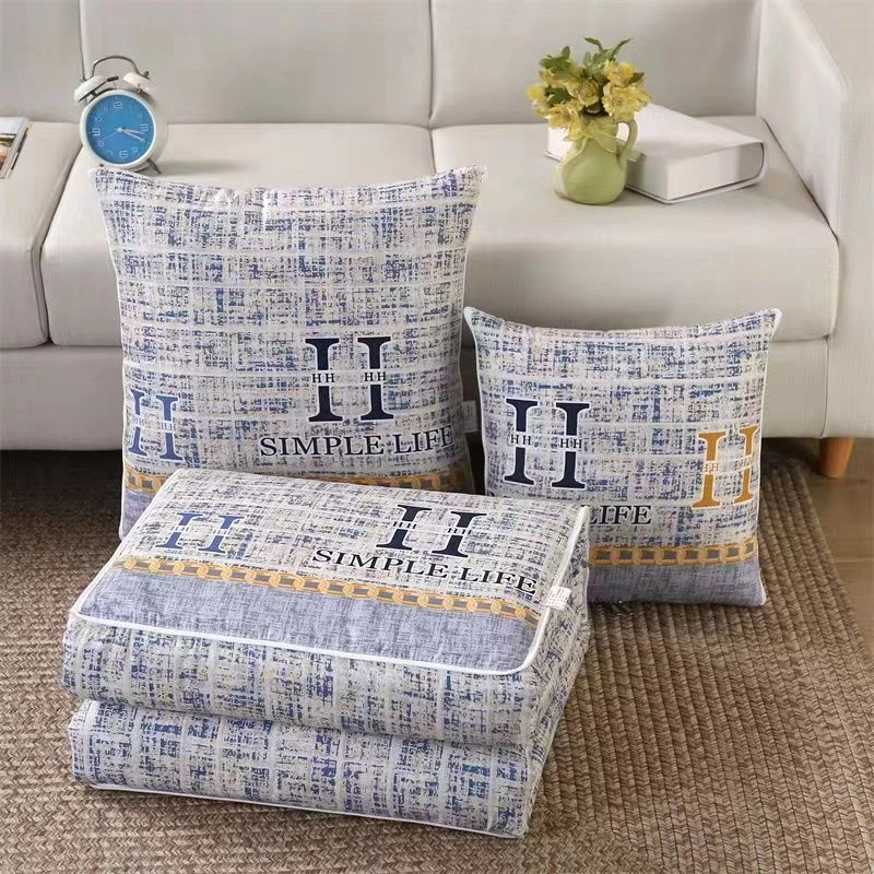 抱枕被子两用冬季办公室午睡枕头折叠空调毯二合一汽车载靠枕靠垫