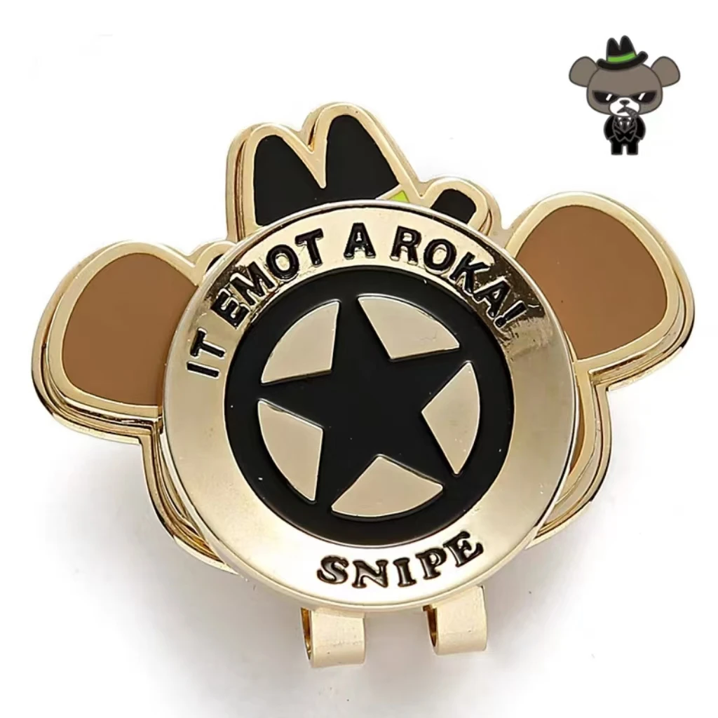 SNIPE高尔夫马克mark高尔夫球位标新款帽夹