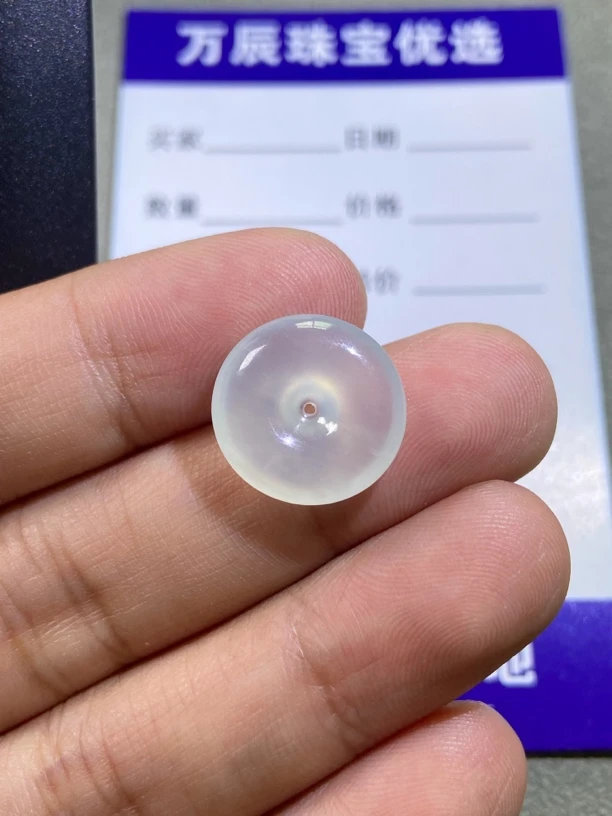 缅甸翡翠平安扣！