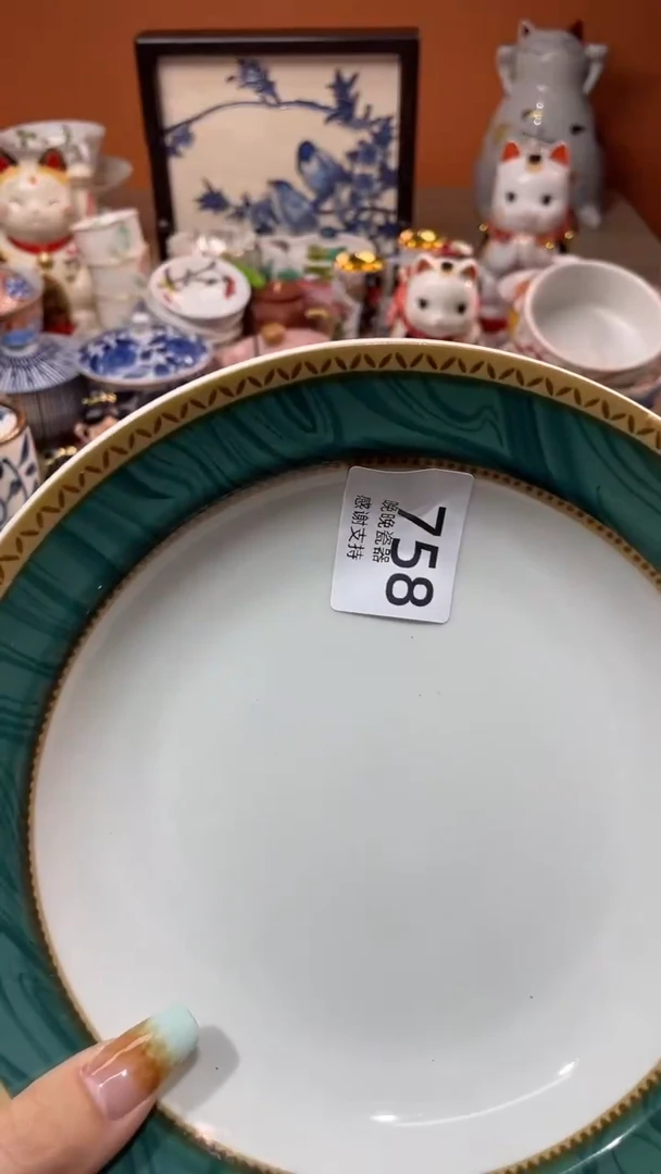 【闪购商品】盘晚晚瓷器感谢支持