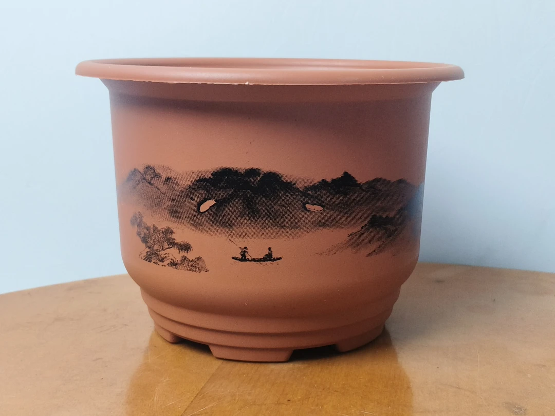 170仿陶盆 加厚树脂盆  控根透气  花卉果树种植家用塑料盆