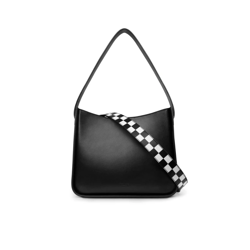 【微瑕专场】INJOYLIFE 格纹软桶包