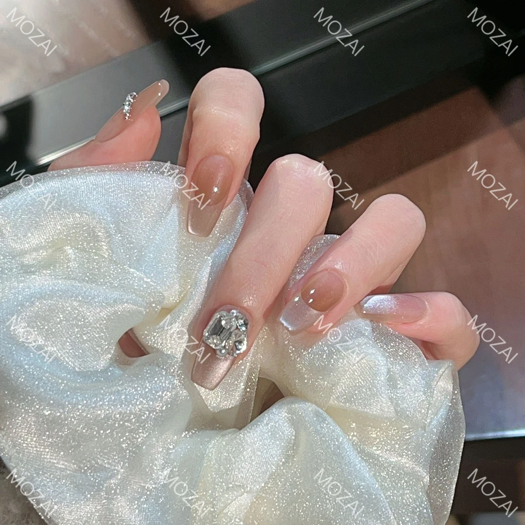 【云海雾松】茉哉纯手工定制美甲可拆卸A1774/A1775/A1776