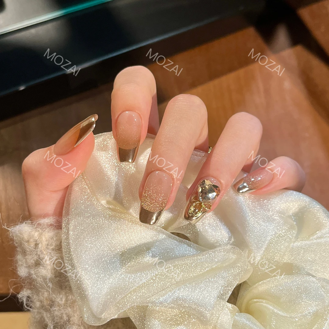 【浮光跃金】茉哉纯手工定制可拆卸穿戴甲A1801/A1802