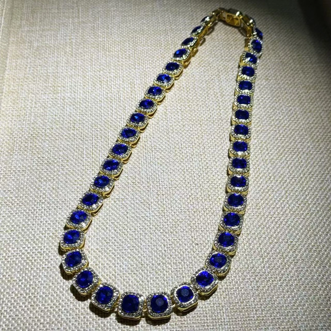 SS高奢项链蓝SJ094