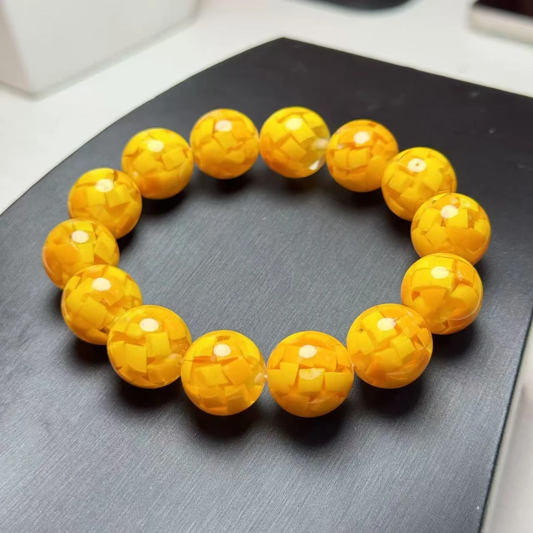 SS轻奢典藏Z40乾坤牛黄玉手串