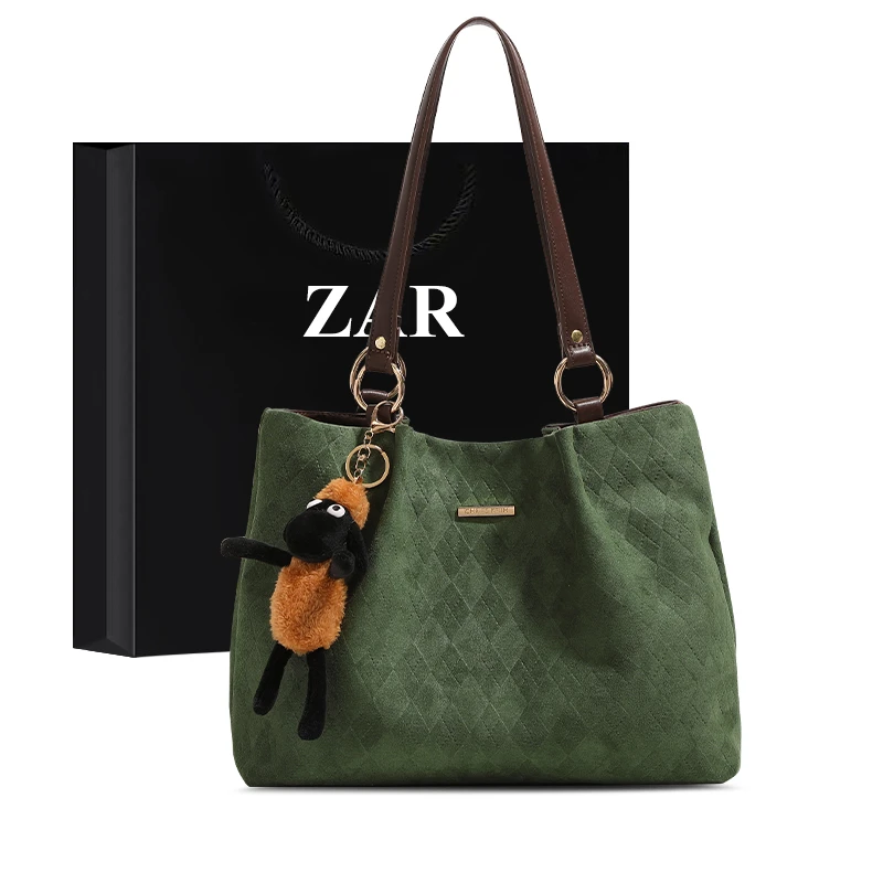 ZAR&RUILR/查瑞娜生日礼物闺蜜包包百搭高级质感大容量通勤托特包